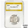 Image 1 : 1929 Standing Liberty Quarter PGA MS64 FH