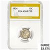 Image 1 : 1934 Mercury Silver Dime PGA MS68 FSB