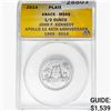 2014 1/2oz. Platinum JFK Apollo 11 Medal ANACS MS69