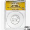 Image 1 : 2014 1/2oz. Platinum JFK Apollo 11 Medal ANACS MS69