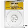 2014 1/4oz. Platinum JFK Apollo 11 Medal ANACS MS69