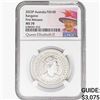 2023P 1oz. Pt $100 Australia Kangaroo NGC MS70 FR