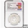 Image 1 : 2023P 1oz. Pt $100 Australia Kangaroo NGC MS70 FR