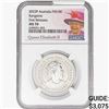 Image 1 : 2023P 1oz. Pt $100 Australia Kangaroo NGC MS70 FR