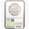 Image 2 : 2023P 1oz. Pt $100 Australia Kangaroo NGC MS70 FR