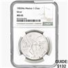 1983Mo 1oz. Silver Mexicanos Onza NGC MS65