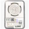 Image 2 : 1983Mo 1oz. Silver Mexicanos Onza NGC MS65