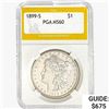 1899-S Morgan Silver Dollar PGA MS60