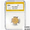 Image 1 : 1858 Flying Eagle Cent PGA MS64 Sm. Letters
