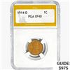 1914-D Wheat Cent PGA XF40