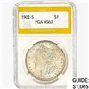 1902-S Morgan Silver Dollar PGA MS62