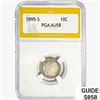 1895-S Barber Dime PGA AU58