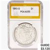 1893-O Morgan Silver Dollar PGA AU55