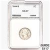 1944-S Jefferson Nickel NNC MS67