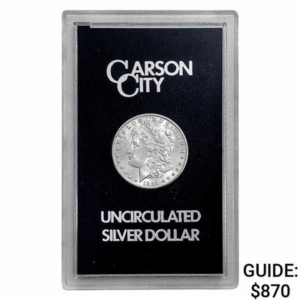1884-CC Morgan Silver Dollar   GSA Hoard, UNC