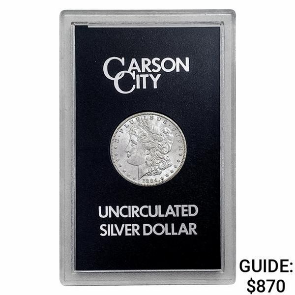 1884-CC Morgan Silver Dollar   GSA Hoard, UNC