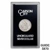 Image 1 : 1883-CC Morgan Silver Dollar   GSA Hoard, UNC