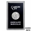 Image 1 : 1884-CC Morgan Silver Dollar   GSA Hoard, UNC