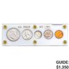 Image 1 : 1951 [5 Coin] 1C-50C U.S. Proof Set
