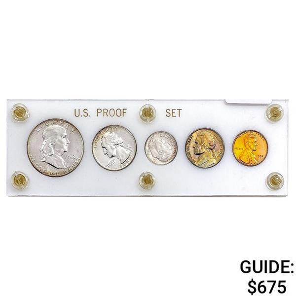 1952 [5 Coin] 1C-50C U.S. Proof Set