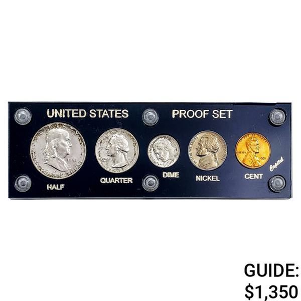1951 [5 Coin] 1C-50C U.S. Proof Set