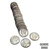 [50] 1943 Mercury Silver Dime Roll