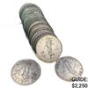 1908 US Philippines Silver Peso Roll (25 Coins)