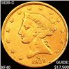 Image 1 : 1839-C $5 Gold Half Eagle NEARLY UNCIRCULATED