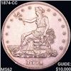 Image 1 : 1874-CC Silver Trade Dollar UNCIRCULATED