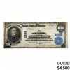 Image 1 : 1902 $100 Waukesha National Bank Note