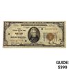 Image 1 : 1929 B $20 US Bank of New York Fed Res Note