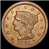 1846 Tall Date Braided Hair Cent CLOSELY UNCIRCULATED