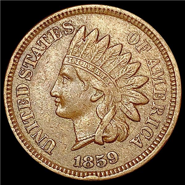 1859 Indian Head Cent CLOSELY UNCIRCULATED