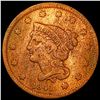 1841 Braided Hair Cent LIGHTLY CIRCULATED