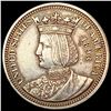 Image 1 : 1893 Isabella Silver Quarter CLOSELY UNCIRCULATED