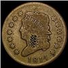 Image 1 : 1814 Classic Head Large Cent NICELY CIRCULATED