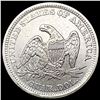 Image 2 : 1854 Arrows Seated Liberty Quarter CLOSELY UNCIRCULATED