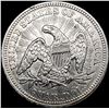 Image 2 : 1853 Arws & Rays Seated Liberty Quarter UNCIRCULATED