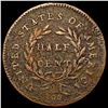 Image 2 : 1794 Liberty Cap Half Cent NICELY CIRCULATED