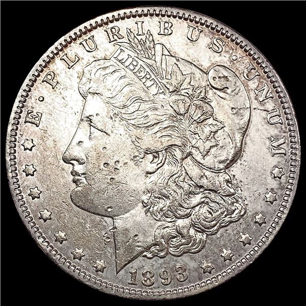 1893 Morgan Silver Dollar CLOSELY UNCIRCULATED