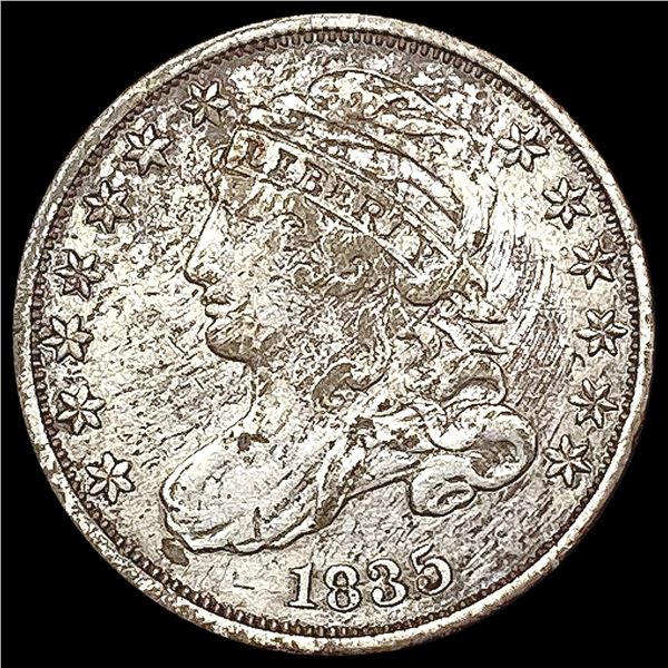 1835 Capped Bust Dime CLOSELY UNCIRCULATED