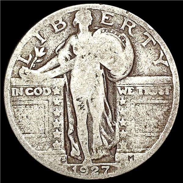 1927-S Standing Liberty Quarter NICELY CIRCULATED