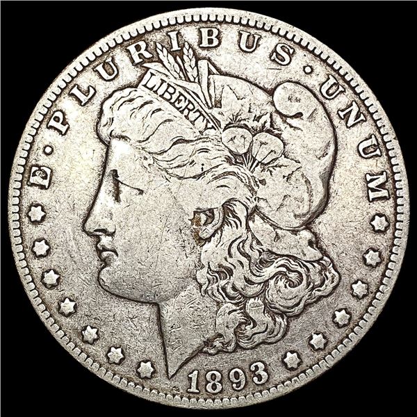 1893-O Morgan Silver Dollar LIGHTLY CIRCULATED