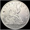 Image 1 : 1876 Seated Liberty Half Dollar NICELY CIRCULATED