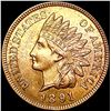 1891 RED Indian Head Cent CHOICE BU