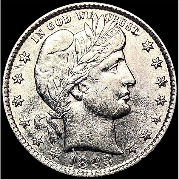 1893-O Barber Quarter UNCIRCULATED