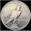 Image 2 : 1921 Silver Peace Dollar NICELY CIRCULATED