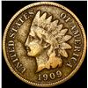 1909-S Indian Head Cent NICELY CIRCULATED