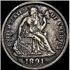 1891-O Seated Liberty Dime NEARLY UNCIRCULATED