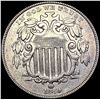 Image 1 : 1869 Shield Nickel CHOICE AU
